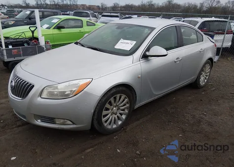 2011 Buick Regal Cxl Russelsheim z USA, uszkodzony, nr VIN W04GN5EC7B1096779